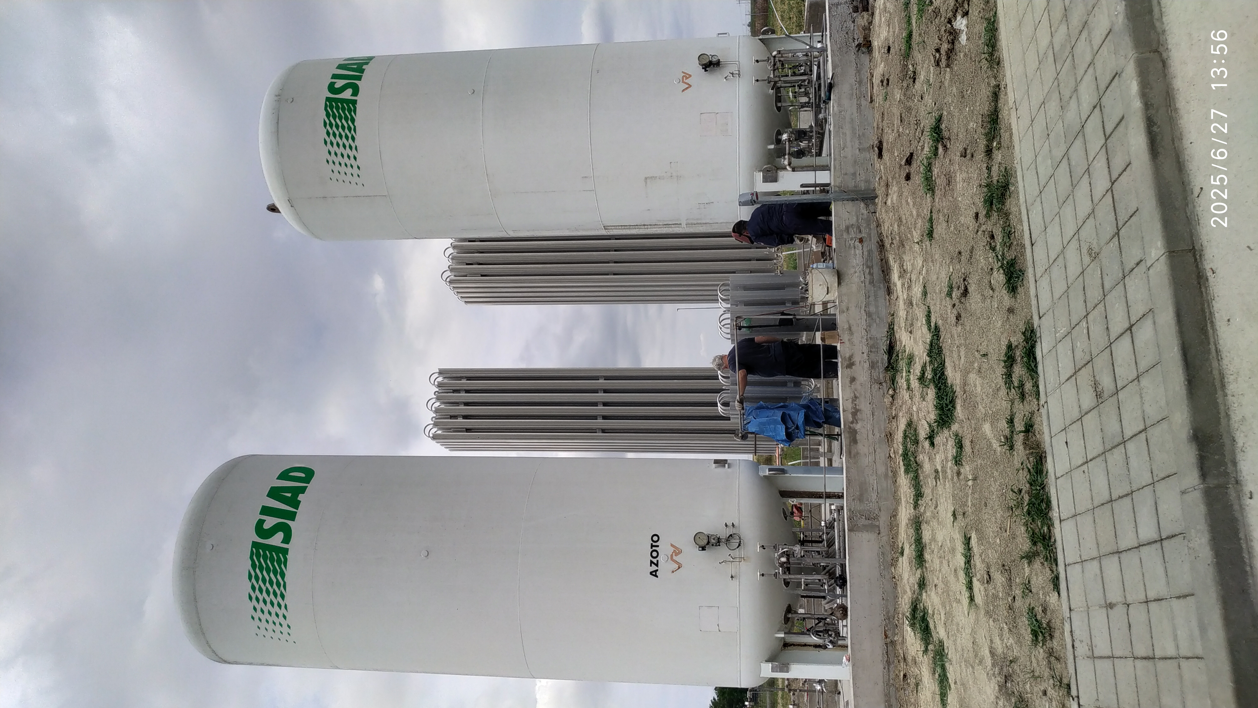Nitrogen Gas Station Installation